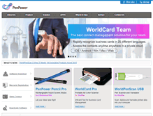 Tablet Screenshot of global.penpower.net